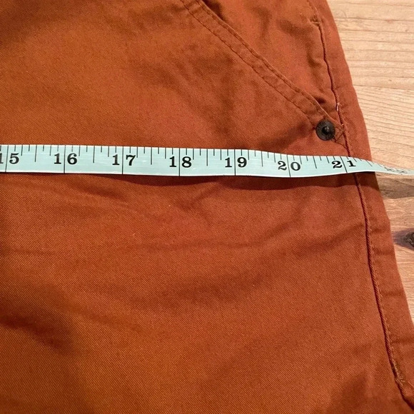 Unisex Blue Steel Rust Colored Overalls Slim 42 - Picture 14 of 15